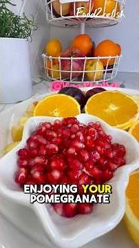 How to cut a Pomegranate | Easy & Mess-Free Method