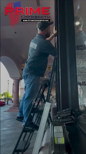 🔧 Upgrade to a Concealed Door Closer & New Push Bar Installation | Prime Locksmith Las Vegas