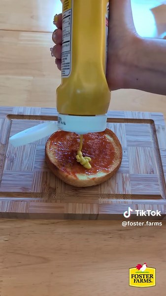 A spooky meal perfect for this Halloween season. Crispy and delicious - made easy with Foster Farms Chicken Patties. More Halloween recipes with the link in our bio! #chicken #patties #recipes #halloween #appetizers #halloweenfood #spookyseason #halloweenideas #food #foodie #fosterfarms