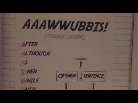 Subordinate Conjunctions (AAAWWUBBIS)