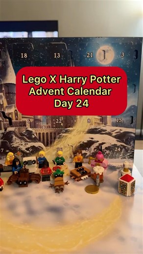 Lego Harry Potter Advent Calendar 2025 Day 24 Reveal! 🎄🪄 Final Door #legoharrypotter
