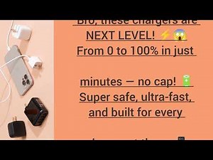 Best Fast Chargers for Smartphones 2025 ⚡ | Tested & Reviewed”