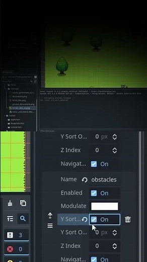 Godot Y-Sorting TileMaps
