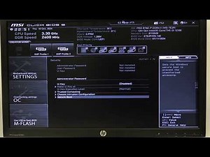How to Change the Secure Boot Mode in MSI B760 Series Motherboard