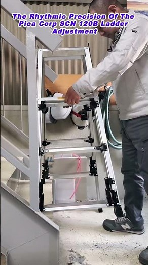 The Rhythmic Precision Of The Pica Corp SCN 120B Ladder Adjustment