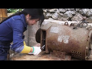 👧The Genius Girl Repairs A 30KW Giant Engine, And Her Perfect Skills Stun Her Boss! | Linguoer