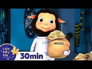 Baa Baa Black Sheep in SPACE! | Nursery Rhymes and Kids Songs | Little Baby Bum
