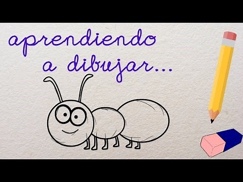 Aprendiendo a dibujar... Una hormiga
