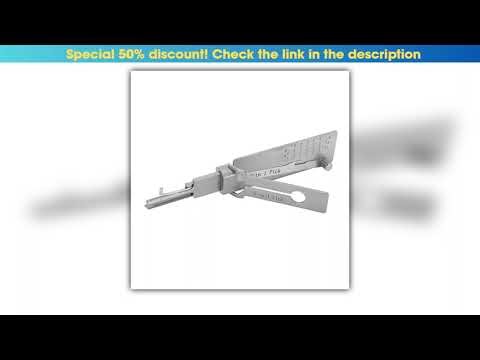 SS001 Key Decoder Stainless Steel Precision Tool Oring Pickup Kit Hook Tool Pickup Hand Tool