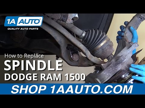 How to Replace Spindle 02-08 Dodge Ram 1500