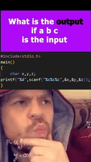 logic_overflow on Instagram: "Do you know scanf returns the integer value ? #scanf #programming #logic #logicbuilding #clanguage"