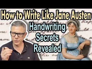 A Step-by-Step Guide to Jane Austen’s Cursive Writing!