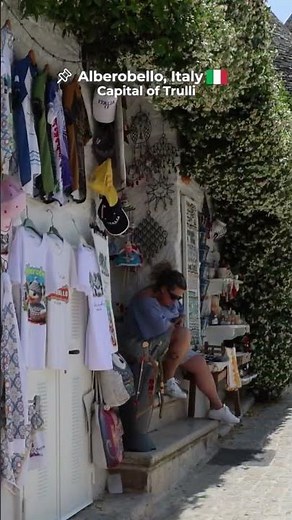 🇮🇹 Alberobello, Italy – Old Town Walk