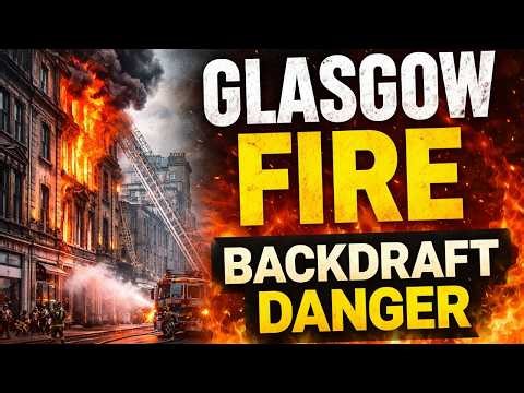 Glasgow Union Street Fire Explained | Backdraft Science & Urban Fire Safety.