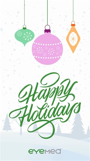 Celebrating the simple joys and special moments that bring this season into focus. Happy Holidays from everyone here at EyeMed. ✨ | EyeMed Vision Care