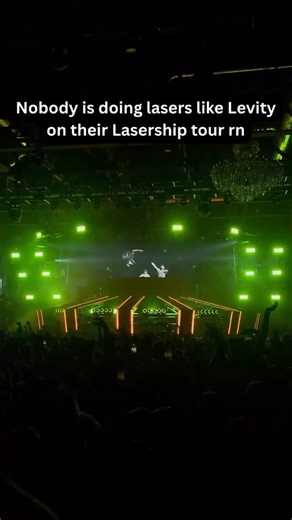 Dancing Astronaut on Instagram: "I now understand why @levity.music named their tour Lasership. I was expecting some insane production with what I’ve seen online about this tour so far, but the @levity.music production team is operating on a different level for this tour. The Lasership structure on stage is massive and the visuals played on it are incredibly designed, major props to their crew for being able to bring this thing across the entire US. And of course, the lasers. I came with high ex