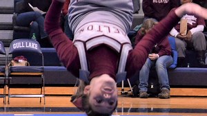 Flipping out: Competitive cheerleaders work to master the back tuck