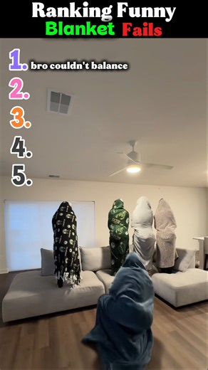 Ranking The Funniest Blanket Dance Fails #shorts #fails #viral #dancefails #usa #australia #uk