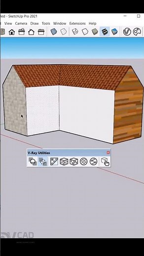 Reset or Clear Material in SketchUp with V-Ray