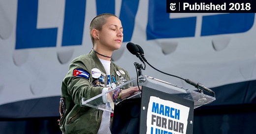 What Emma González Said Without Words at the March for Our Lives Rally