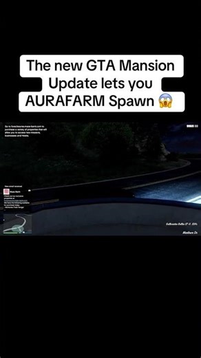 The new GTA Mansion Update lets you AURAFARM Spawn 😱 FOLLOW for more GTA Online Clips!