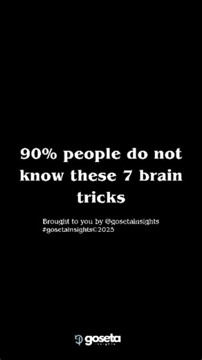 374 reactions · 37 shares | 90% people do not know these 7 brain...