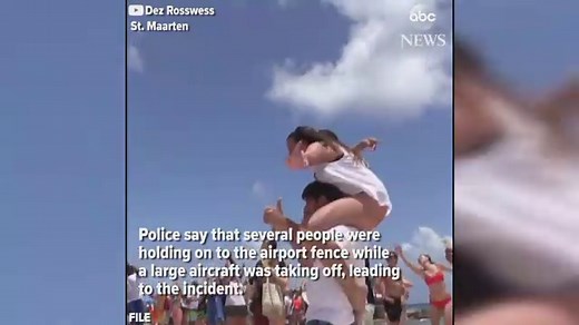 Jet engine blast knocks over tourist on popular Caribbean beach, killing her