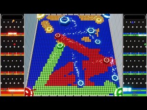 Multiply X Territory War : 4 Player Free Fight #ffa - Marble Race in Unity