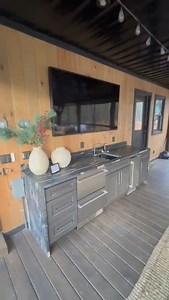 Another Client Project Completed!  This beautiful outdoor kitchen...