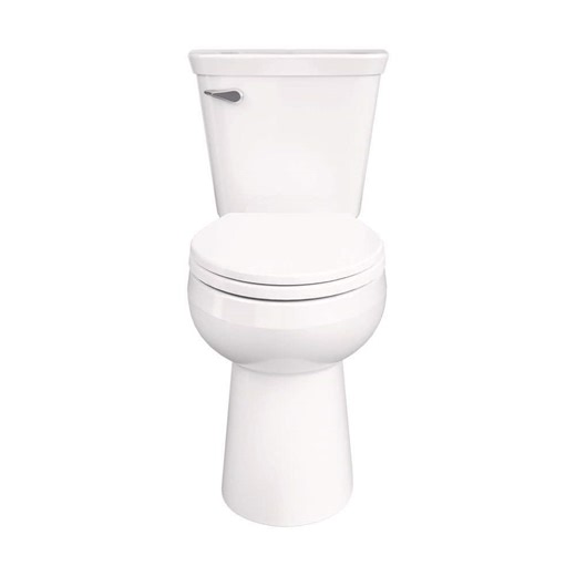 Reviews for Gerber Viper Select 12 in.Rough-in 2-Piece 0.8 GPF Single Flush Elongated Chair Height Toilet in White Soft Close Seat Included | Pg 1 - The Home Depot