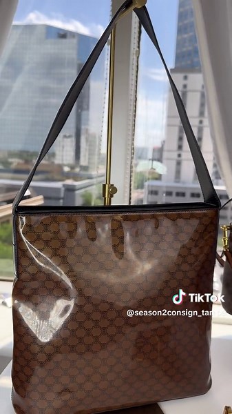 The elegance of Celine 🤎 Available at season2consign. c o m #luxuryconsignment #luxuryresale #designerconsignment #upscaleconsignment #preloved #tampaconsigner #tampaconsignment #upscaleresale #authentic **We are not affiliated with the brands / designers. All items are pre-owned.** Entrupy Certified