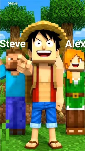 luffy in minecraft