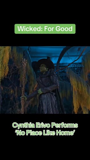 Cynthia Erivo performs ‘No Place Like Home’ on the set of #WickedForGood. | Rotten Tomatoes