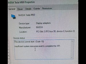 Fix Graphics card code 10 insufficient system resources exist to complete the API in Windows 11