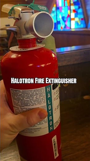 Halotron Fire Extinguisher