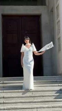 Modern Filipiniana Wedding Dress #shorts