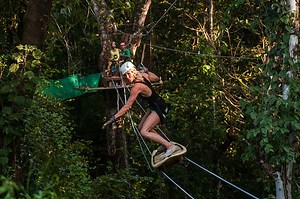 Zip Line Canopy Tour from Santa Teresa