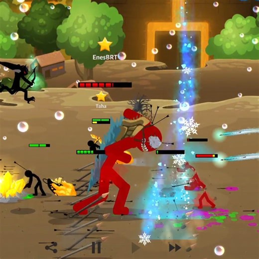 GiantLord Sightless Stuck! #stickwarlegacy #stickwarsaga #shorts