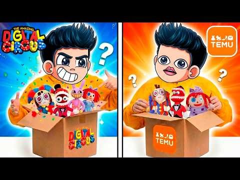 ABRO LA CAJA SECRETA Y MISTERIOSA DE THE AMAZING DIGITAL CIRCUS 🎪📦 | ORIGINAL VS FAKE 😱 | JONDRES GC