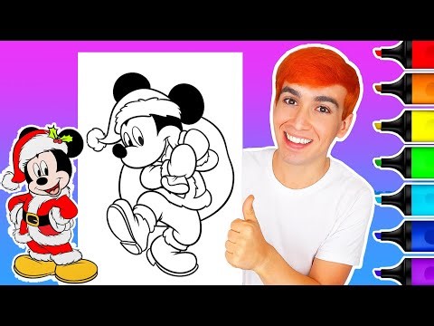 Mickey Mouse Coloring for Kids 🐭🎨 | Learn Colors | Coloring Video for Kids
