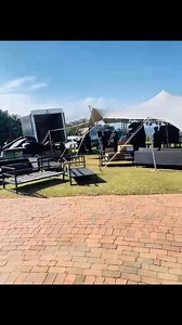 Setting up our sea facing venue 🔥🔥🔥🔥 We have plenty of outdoor heaters, so you’ll be warm 😊 Now the question is, do you have your ticket? If not, leqa eShoprite/Checkers/OK Furniture or Food or buy online : https://computicket-boxoffice.com/e/mahlubis-birthday-celebration-9aMXAE/tickets | Lwando Mtwa