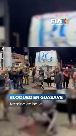 Banda convierte bloqueo en fiesta y desmiente versión oficial sobre manifestantes