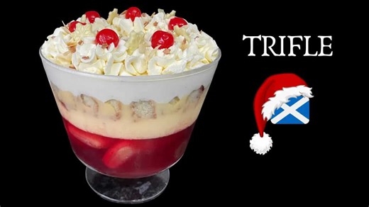 Retro trifle | Easy Scottish Christmas recipe :)