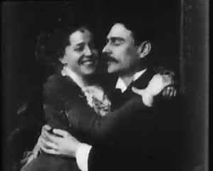 Happy Valentine's Day! Here's an early filmed kiss, caught by the Edison Company https://www.loc.gov/item/today-in-history/february-14/?loclr=fbloc | The Library of Congress