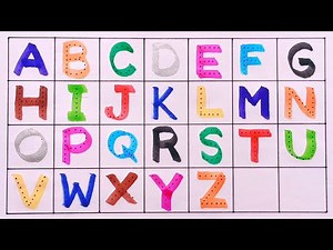 Learn ABC with phonics | A for Apple B for Ball | Abcd song | A to Z learning video, part- 39