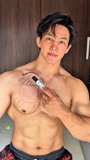 3 chest exercises to create a three-dimensional chest❗️