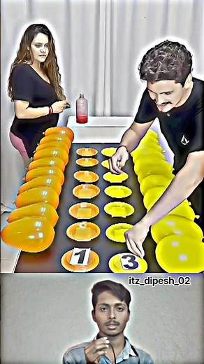 🔥Plate flip balloon😱 Pop game #short #shorts #viral #challenge