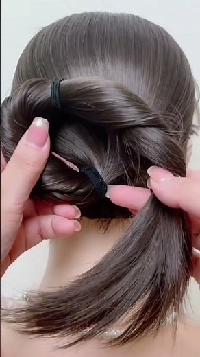 Updo Tutorial: Easy to Learn#hairtutorial #hairstyle