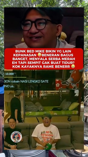 DEKORASI BUNK BED MIKE PALING RAME 🤩 #trending #viral