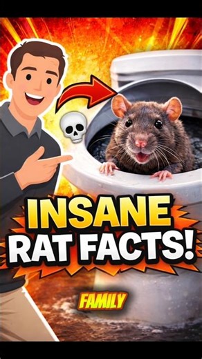Top 3 Incredible Facts About Rats You Won't Believe! #facts